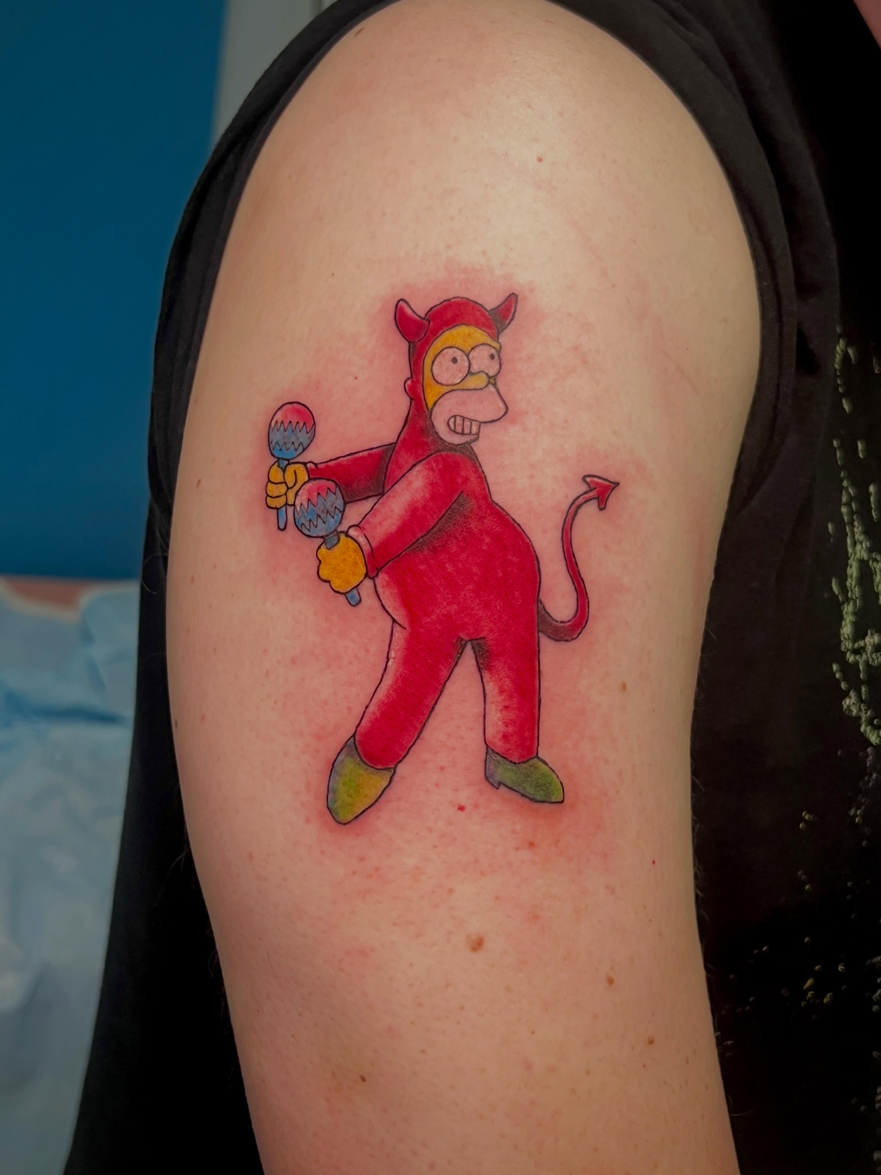 Tattoo by @artbymuggs — new_school