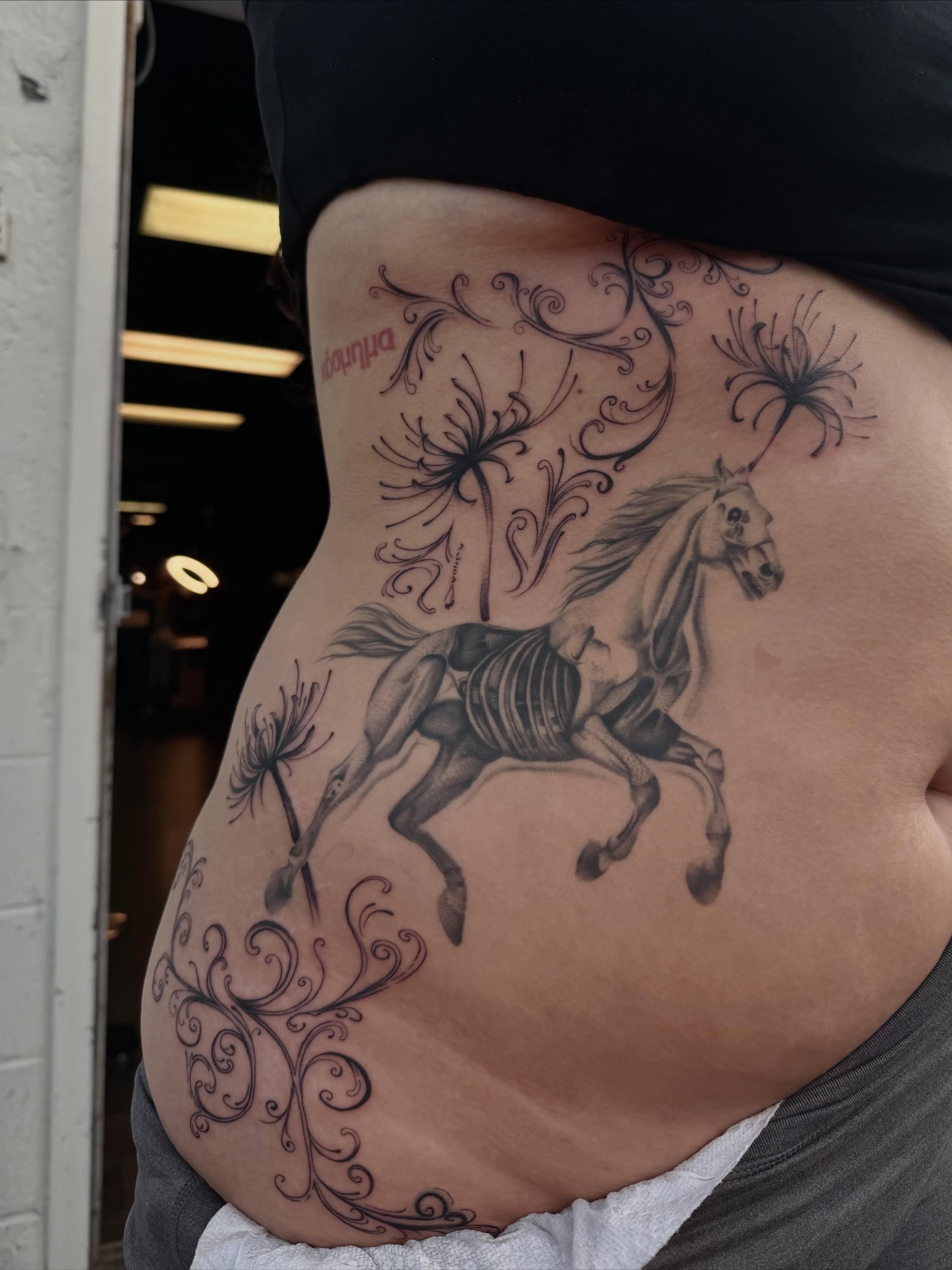Tattoo by @inkskilla — black_and_grey