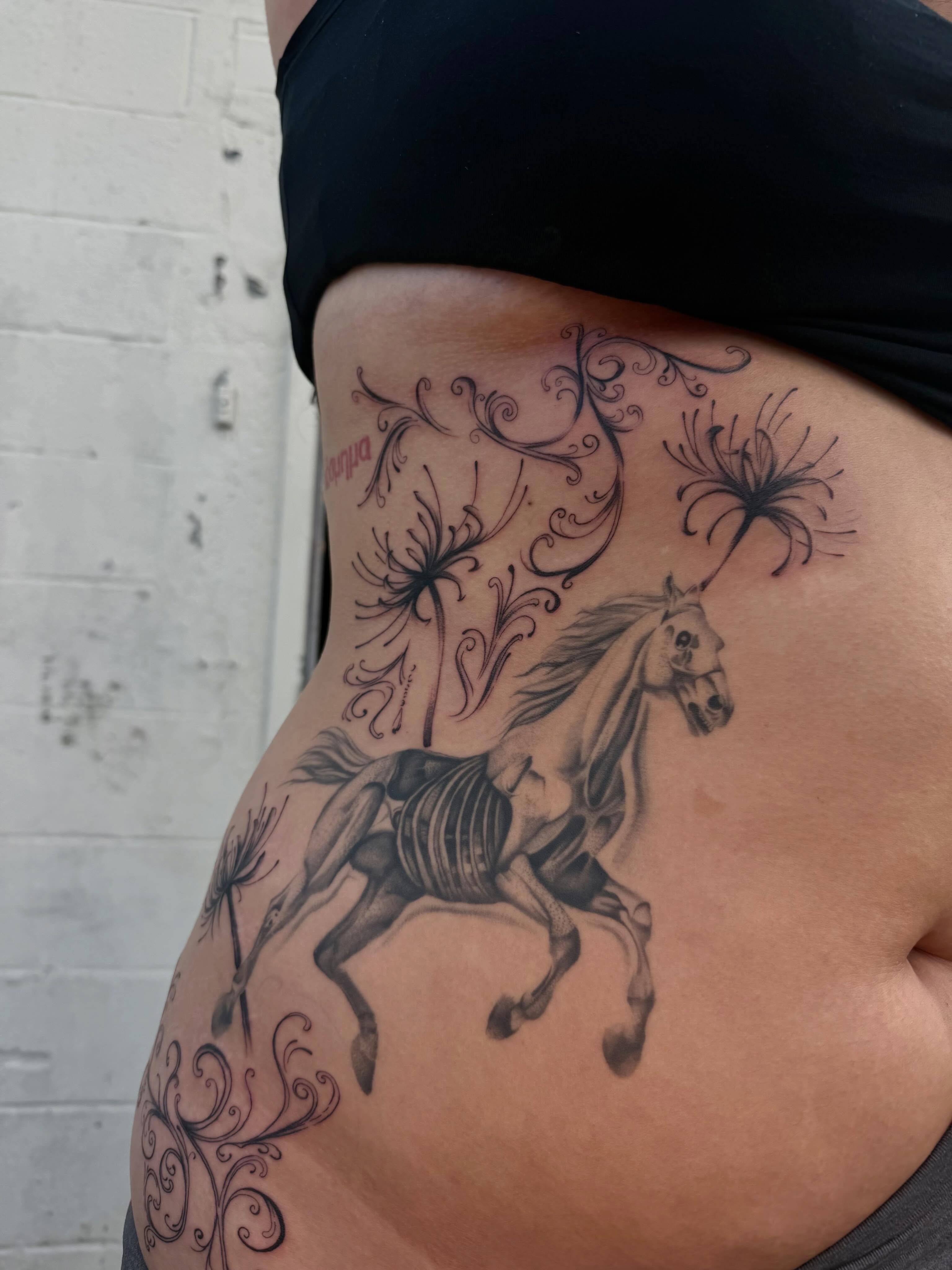 Tattoo by @inkskilla — black_and_grey, realism