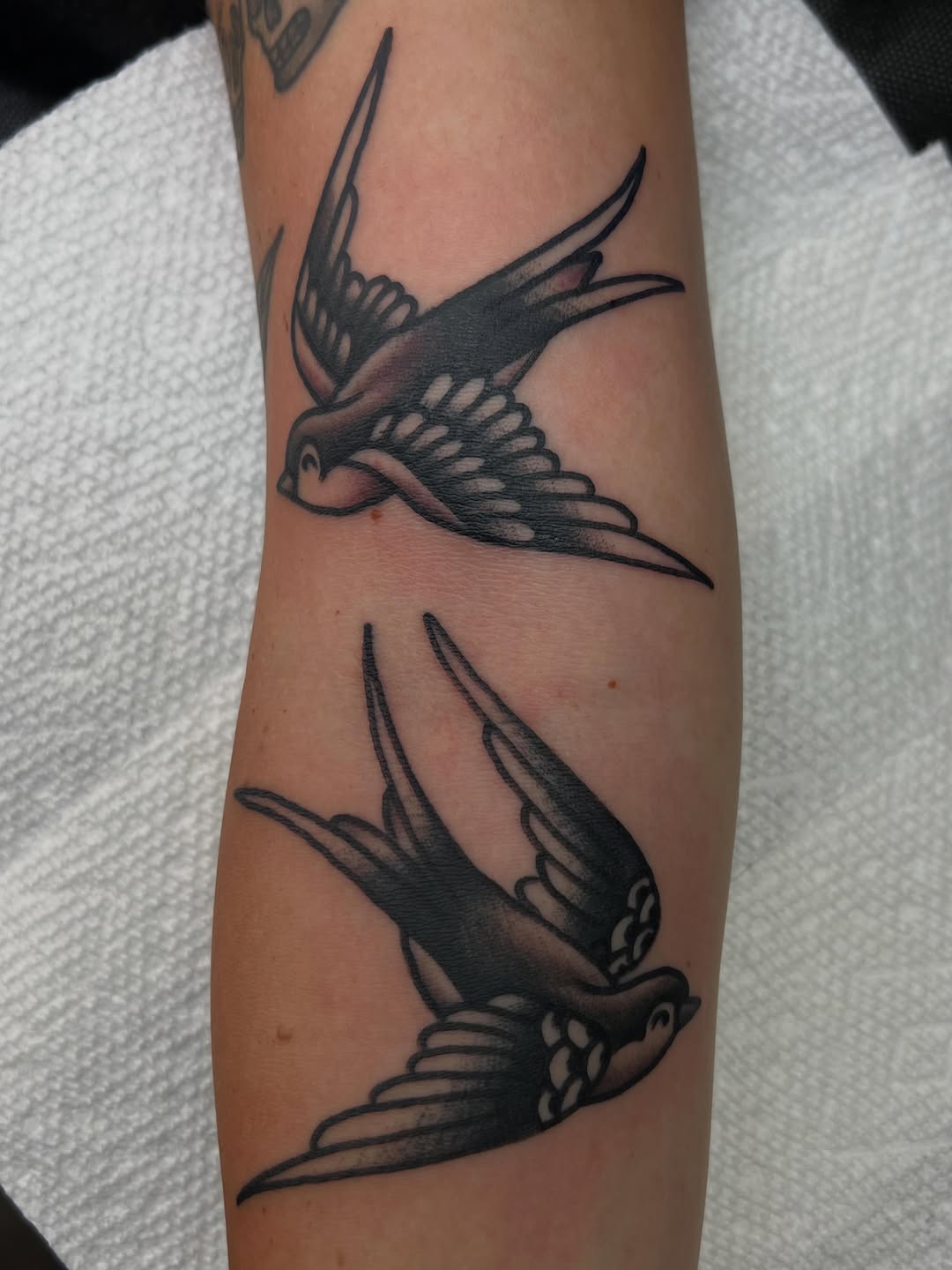 Tattoo by @phileverhard — american_traditional, black_and_grey