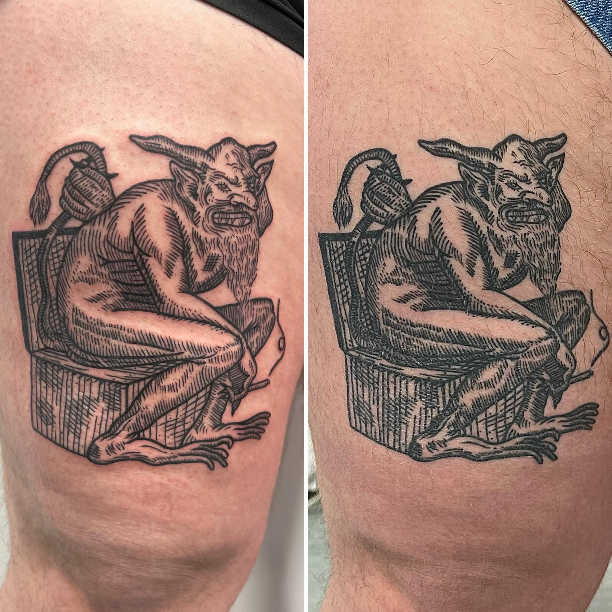 Tattoo by @candice.love.tattoos β black_and_grey