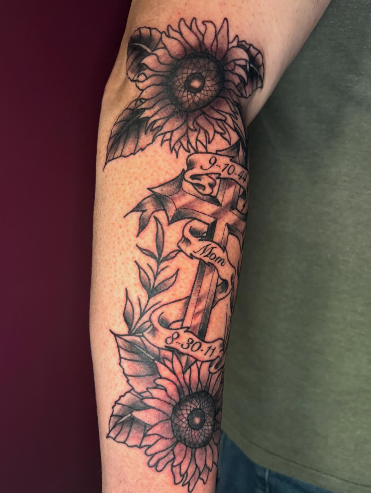 Tattoo by @mikescarpatitattoo — american_traditional, black_and_grey