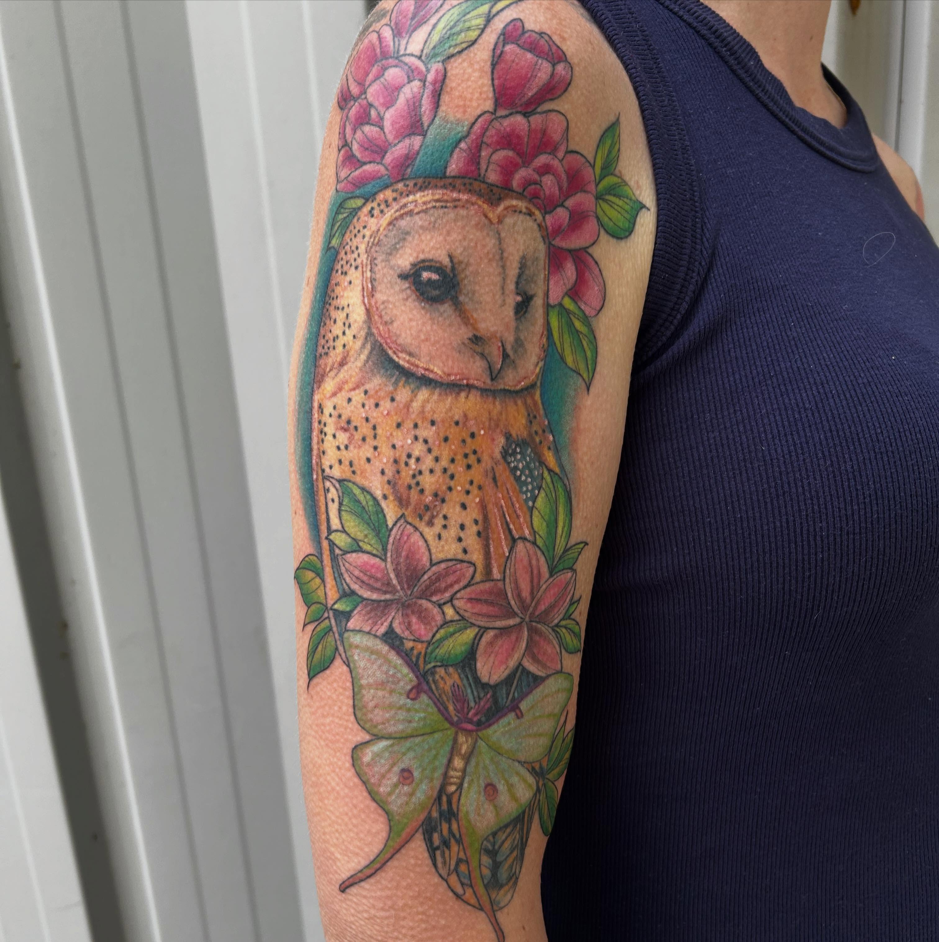 Tattoo by @mayhem_inkk — dotwork, realism