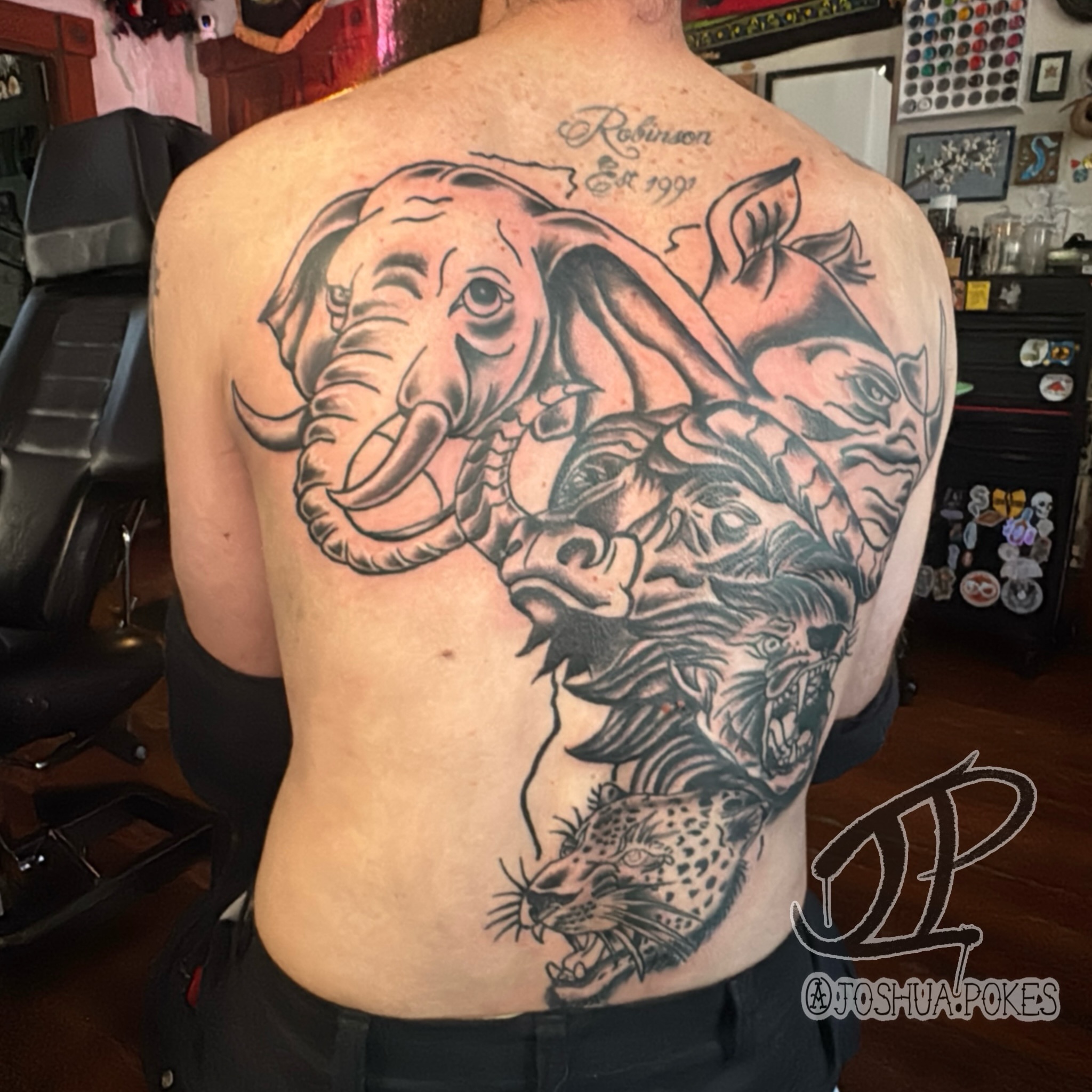 Tattoo by @joshua.pokes — black_and_grey