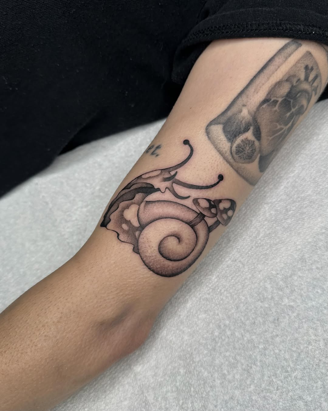 Tattoo by @fatalkatietattoo — black_and_grey, fine_line