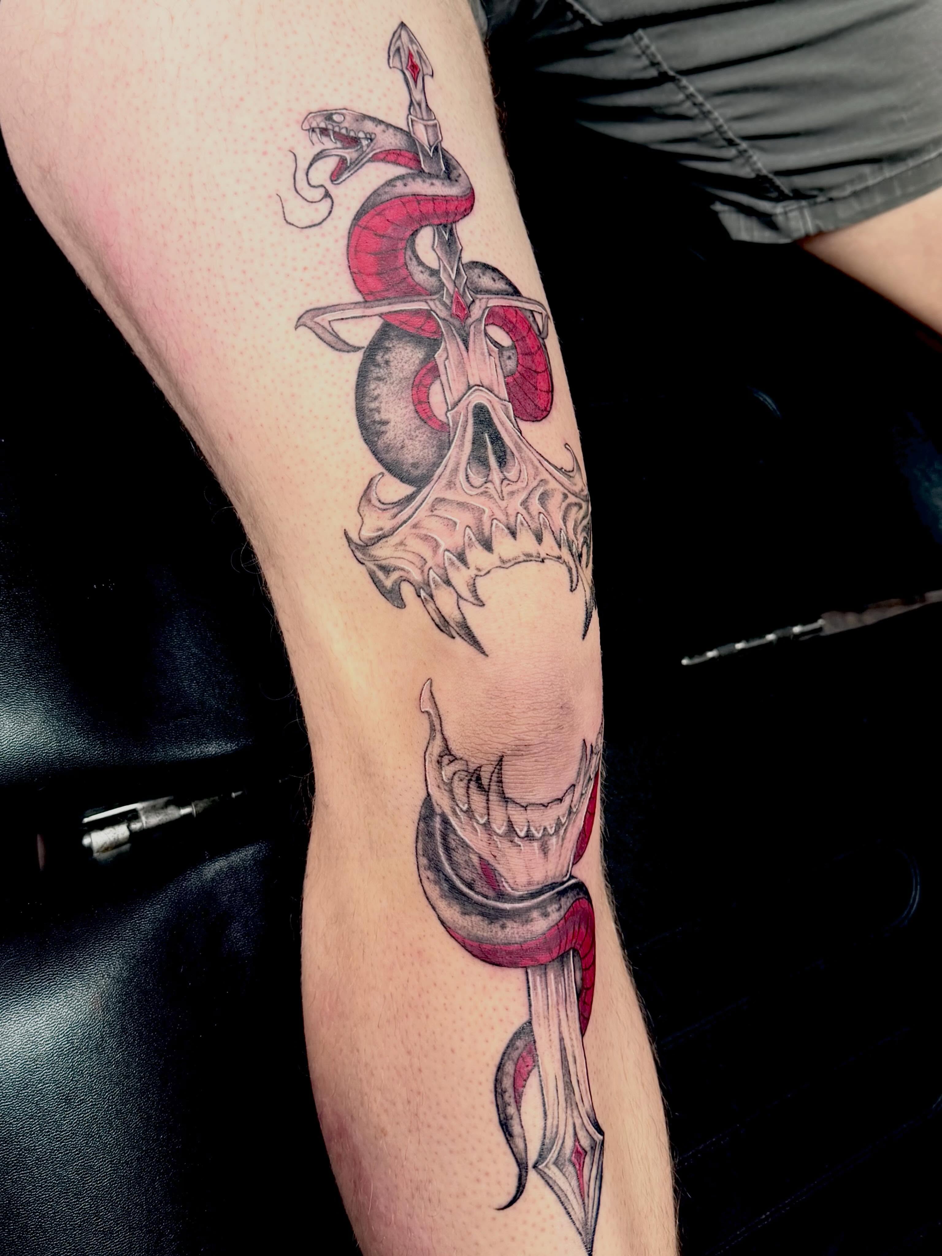 Tattoo by @elijahtatttoo — neo_traditional, realism