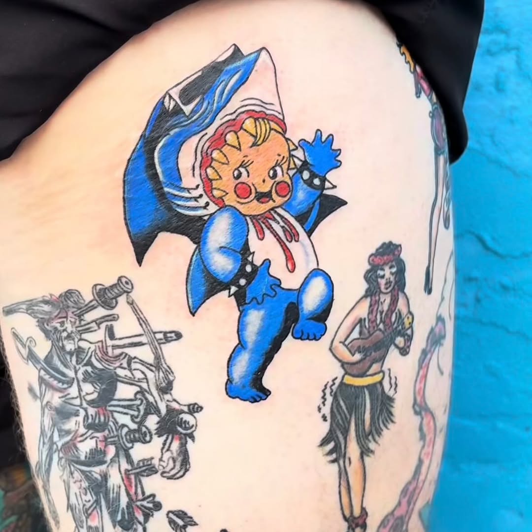 Tattoo by @goldmantattoos — american_traditional