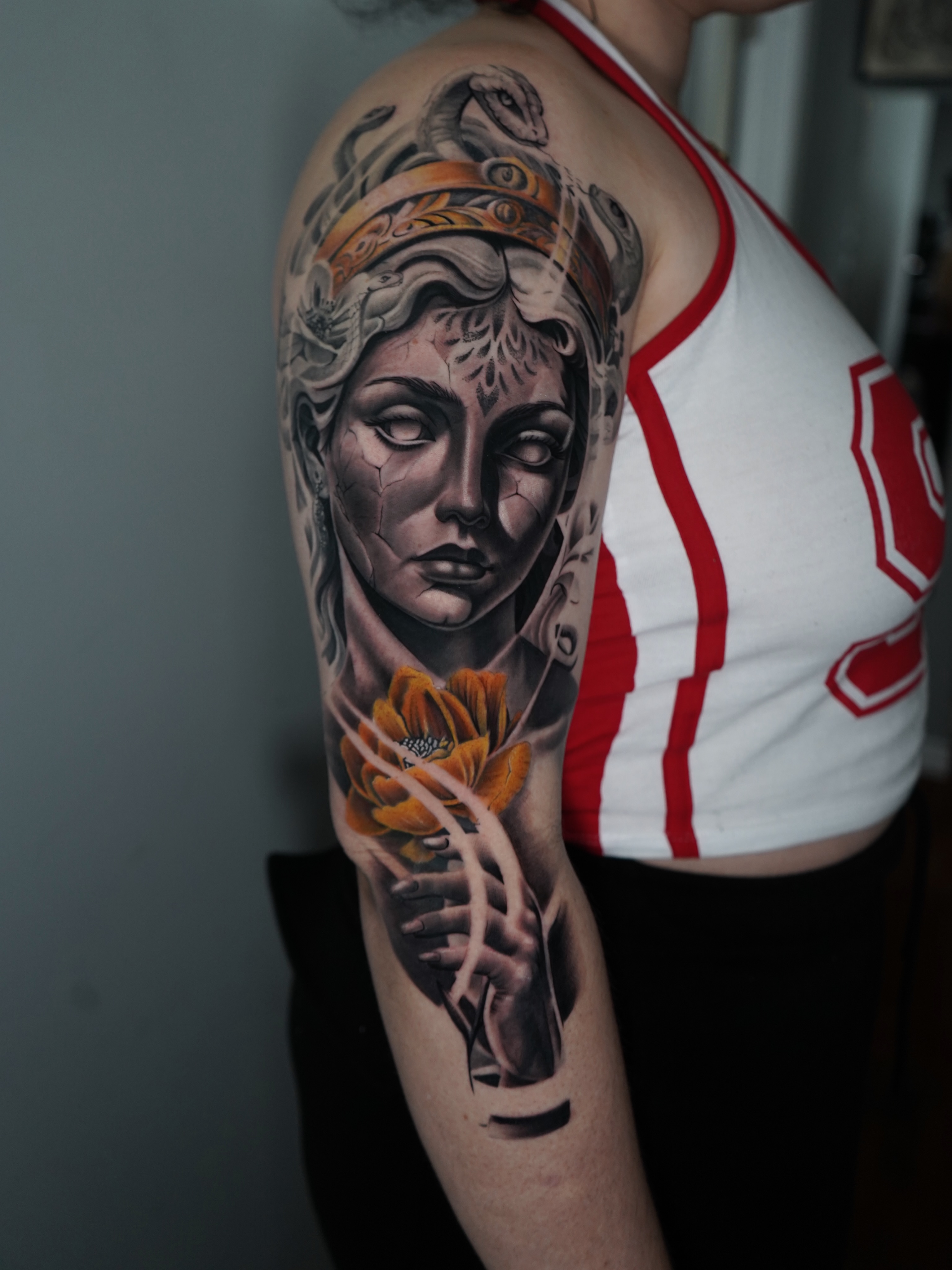 Tattoo by @fa.inkk — realism, dark_realism