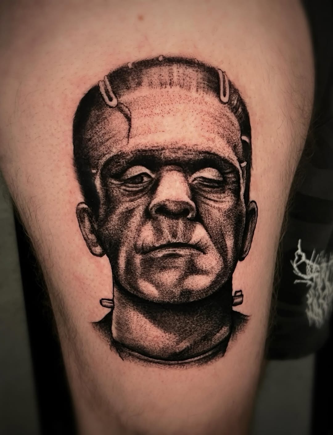 Tattoo by @leawhite_tattoos — realism, black_and_grey