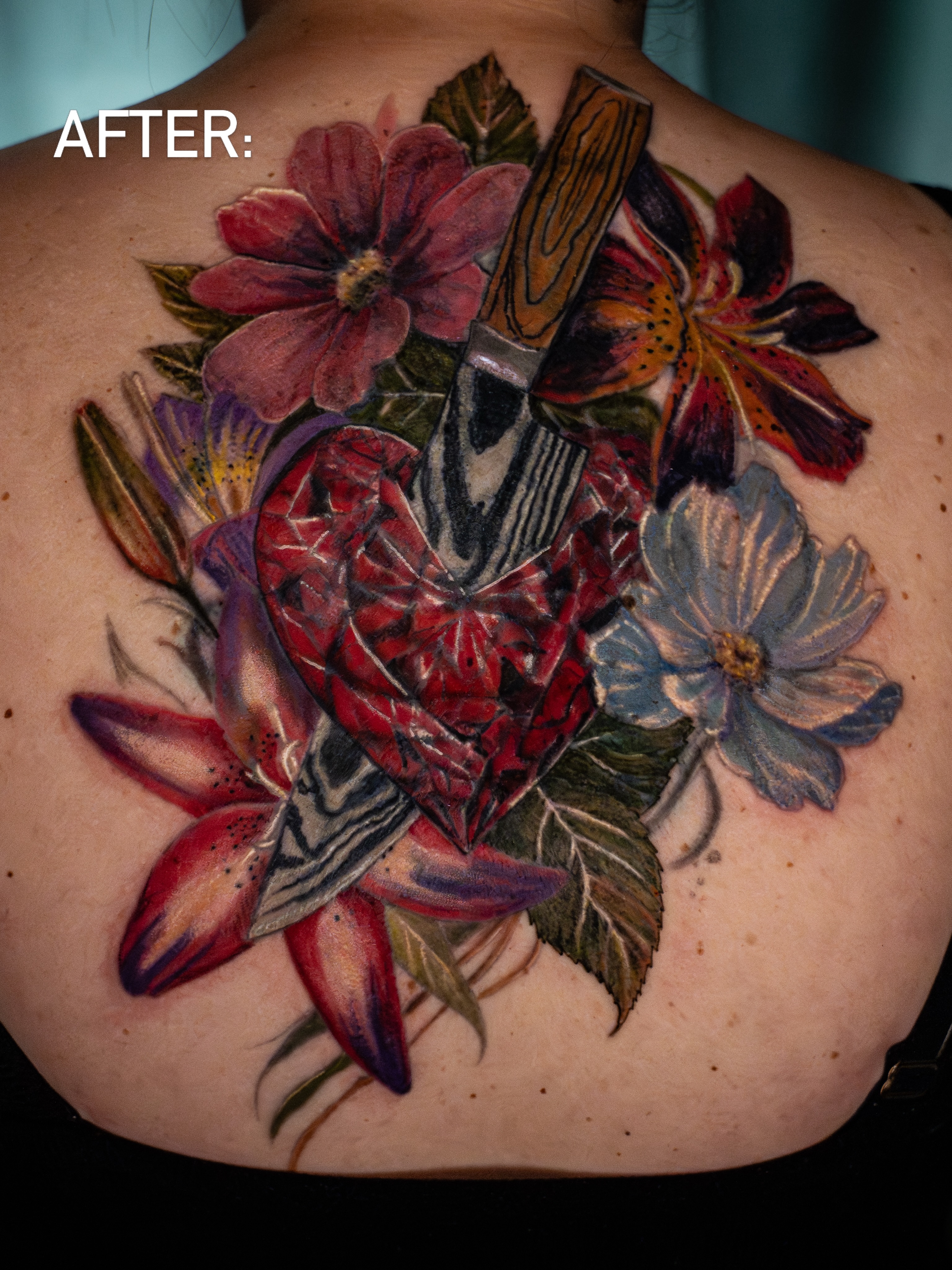 Tattoo by @rick_toiledclovertattoo โ realism, dotwork