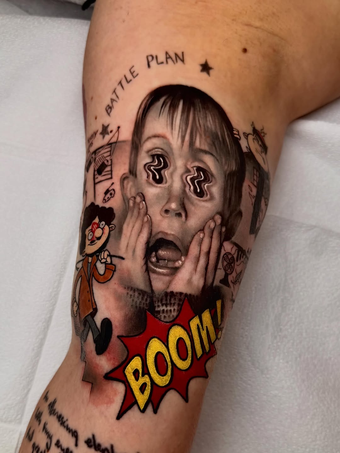 Tattoo by @mama.stiflera — realism, trash_polka