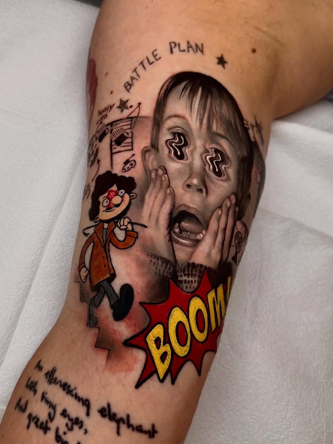 Tattoo by @mama.stiflera — realism, new_school