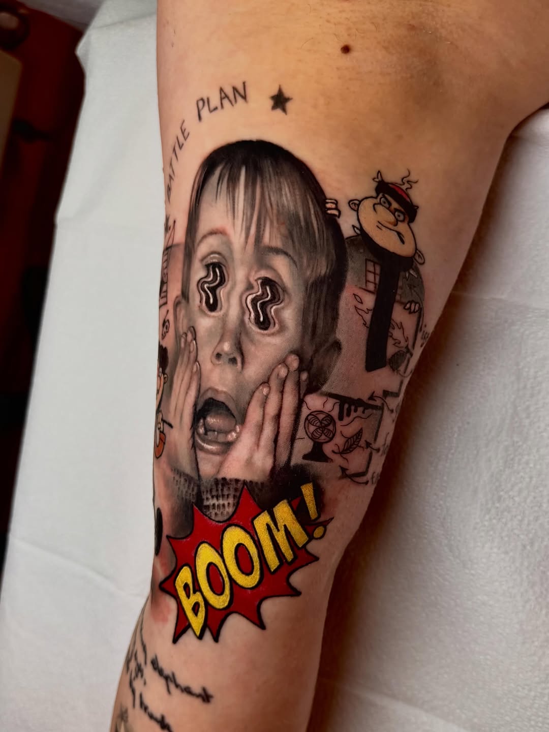Tattoo by @mama.stiflera — realism, new_school