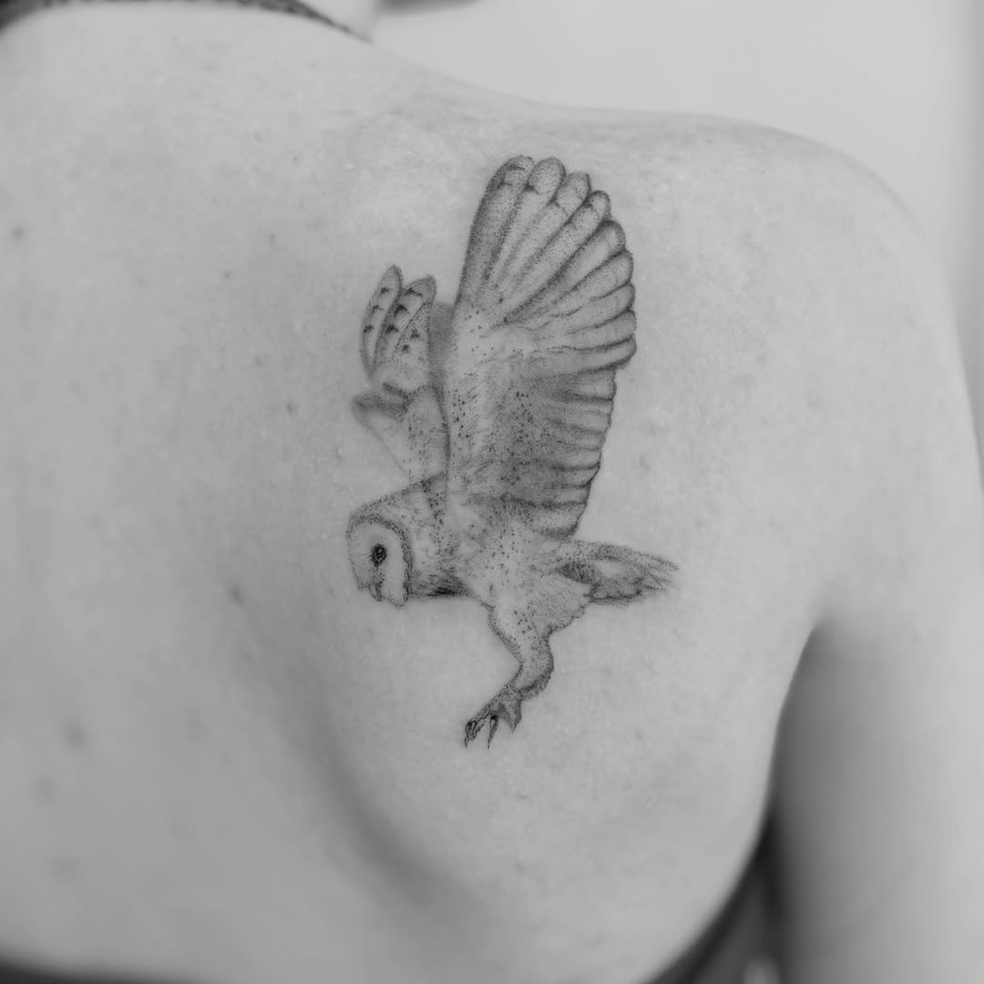 Tattoo by @inkthelab — realism, dotwork