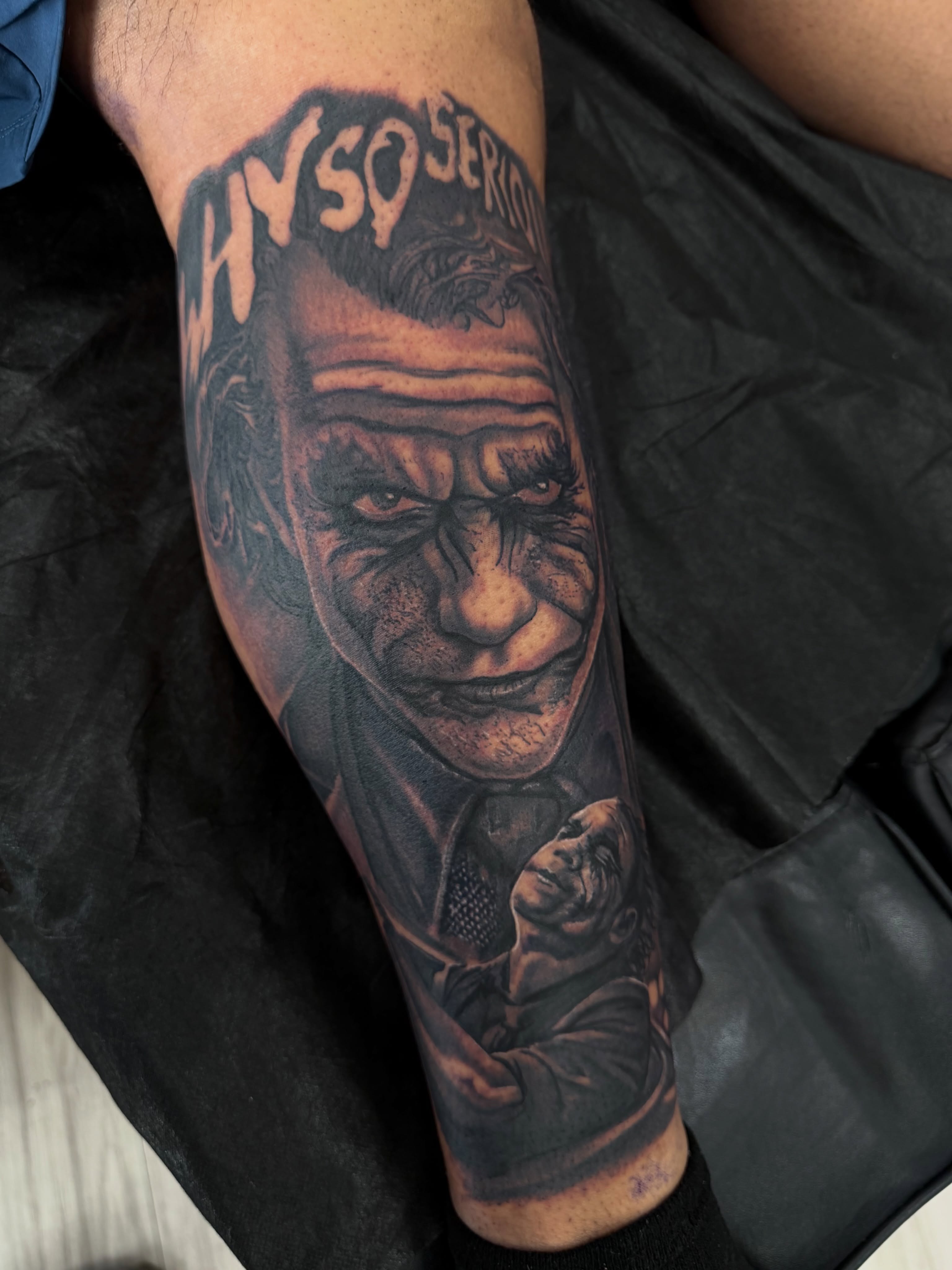 Tattoo by @3mtatts — realism, dark_realism
