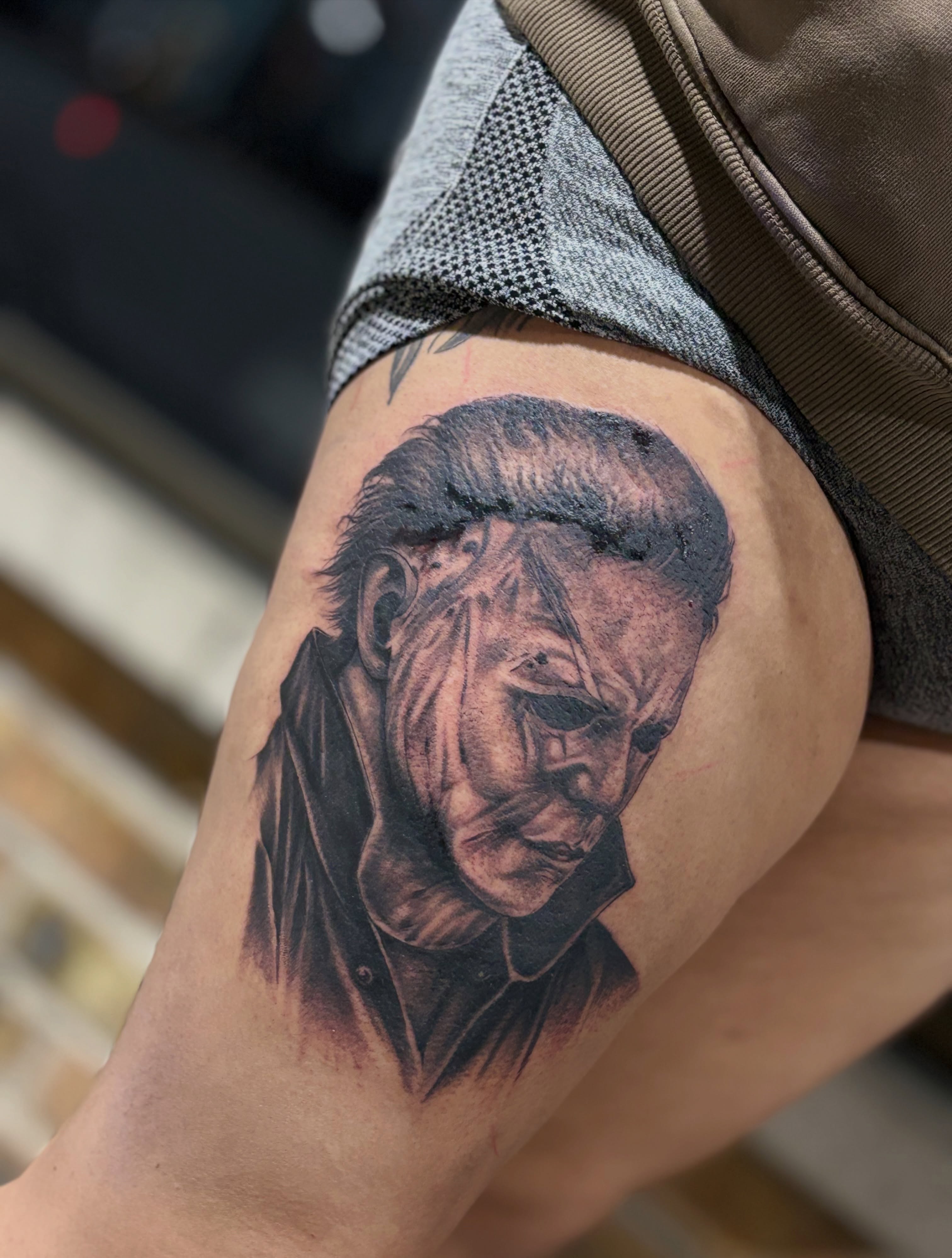 Tattoo by @blessedbychapo — realism, dark_realism