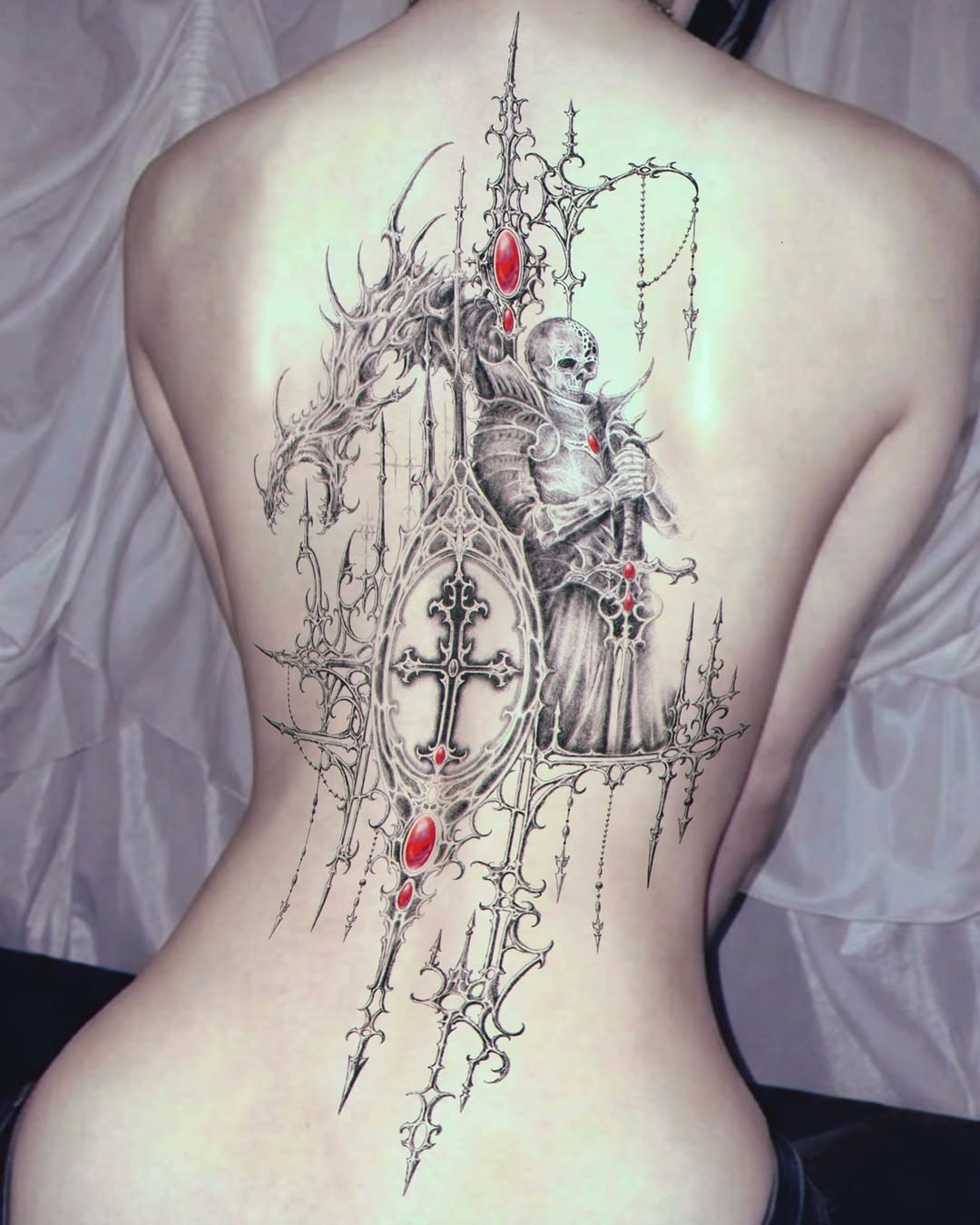 Tattoo by @leexitt — dark_realism, black_and_grey