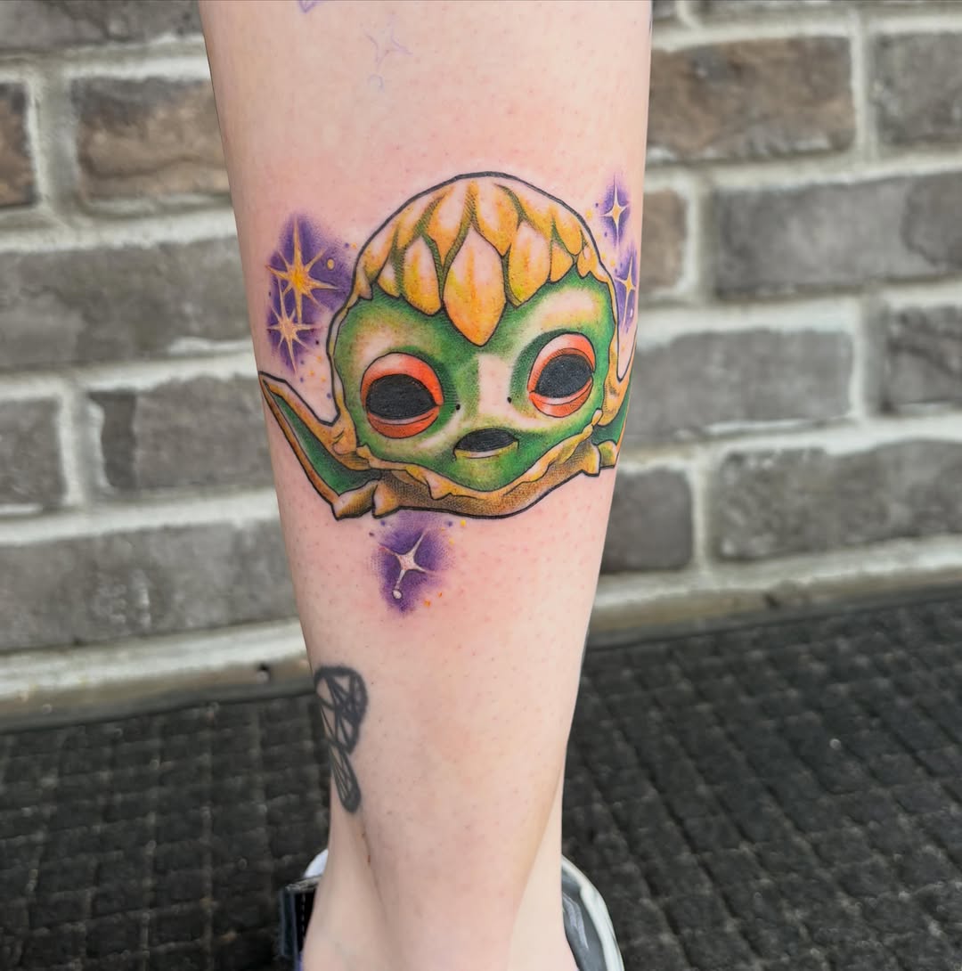 Tattoo by @adriana.tattoos — watercolor