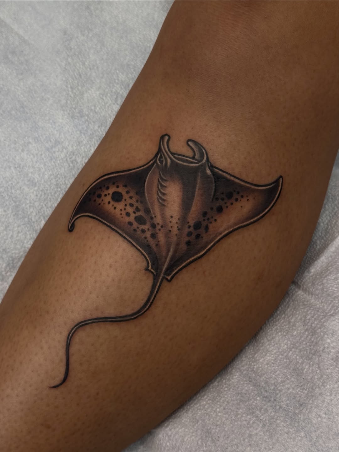 Tattoo by @suda.tattoos — black_and_grey, realism