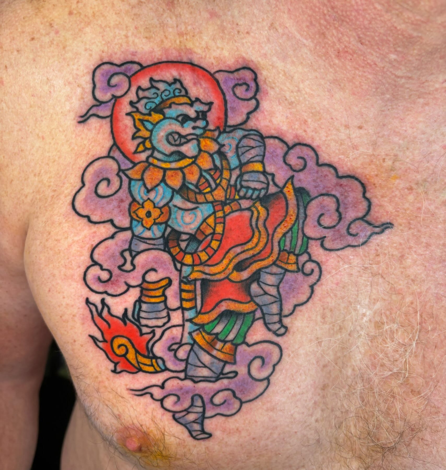 Tattoo by @gwodzilla_mst — american_traditional
