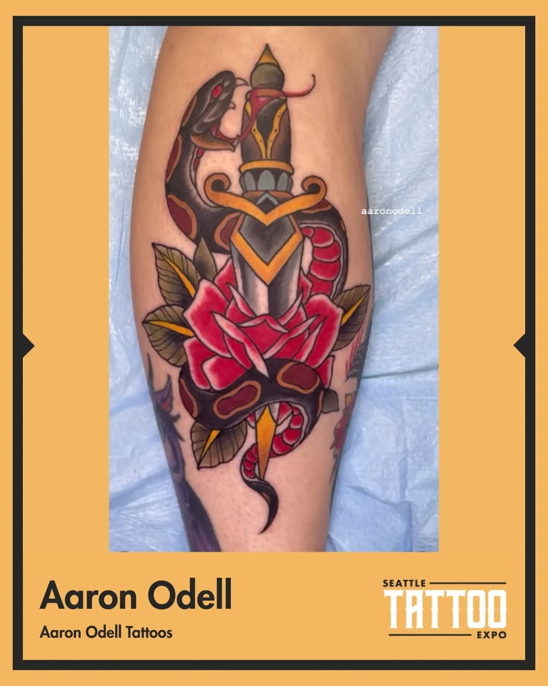 Tattoo by @aaronodell — american_traditional