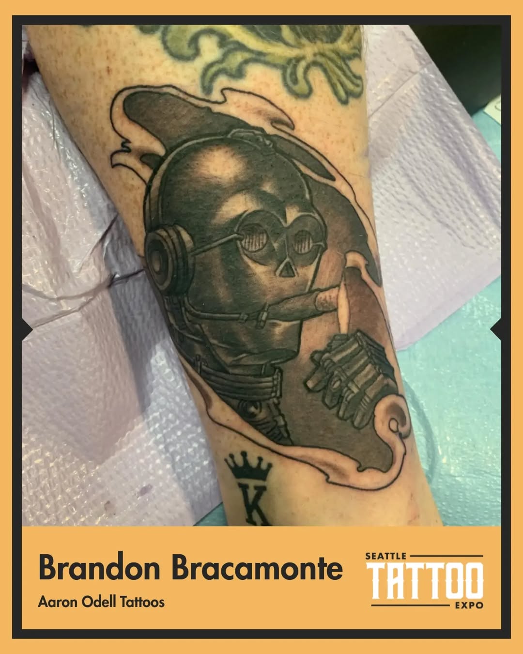 Tattoo by @aaronodell — realism, black_and_grey