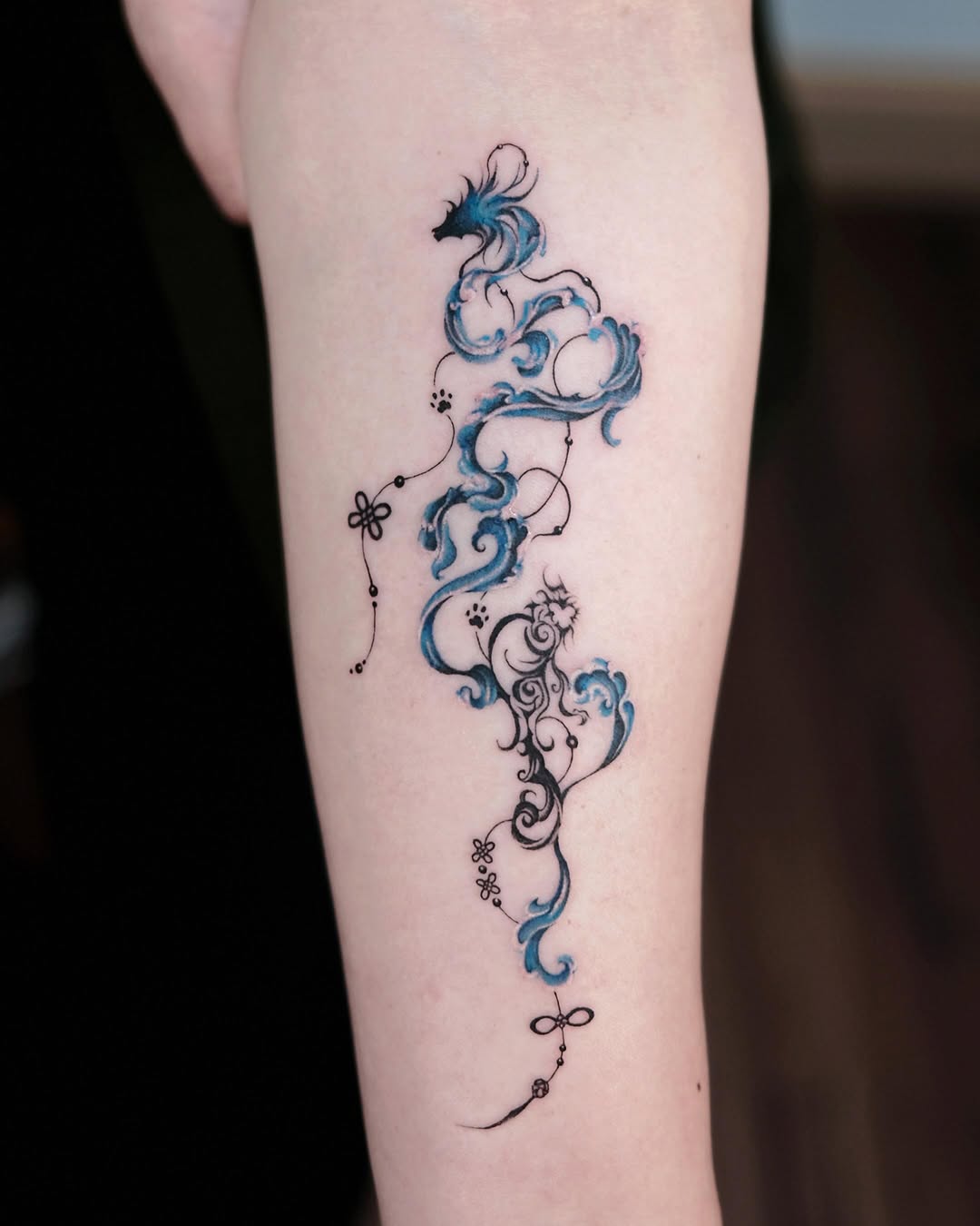 Tattoo by @aebak_tattoo — fine_line, watercolor