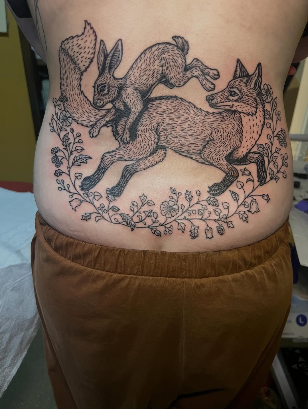 Tattoo by @futurefires42 — black_and_grey, illustrative