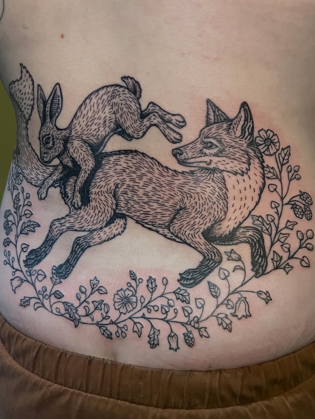 Tattoo by @futurefires42 — illustrative, black_and_grey