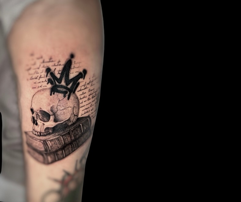 Tattoo by @maaru.tattoo — black_and_grey, realism
