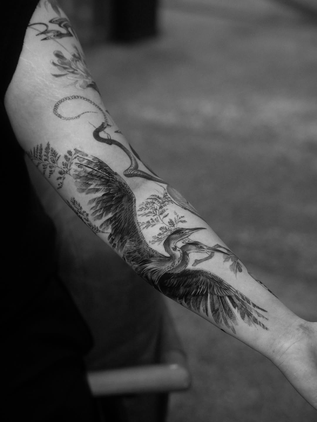 Tattoo by @lejobravo — realism, black_and_grey
