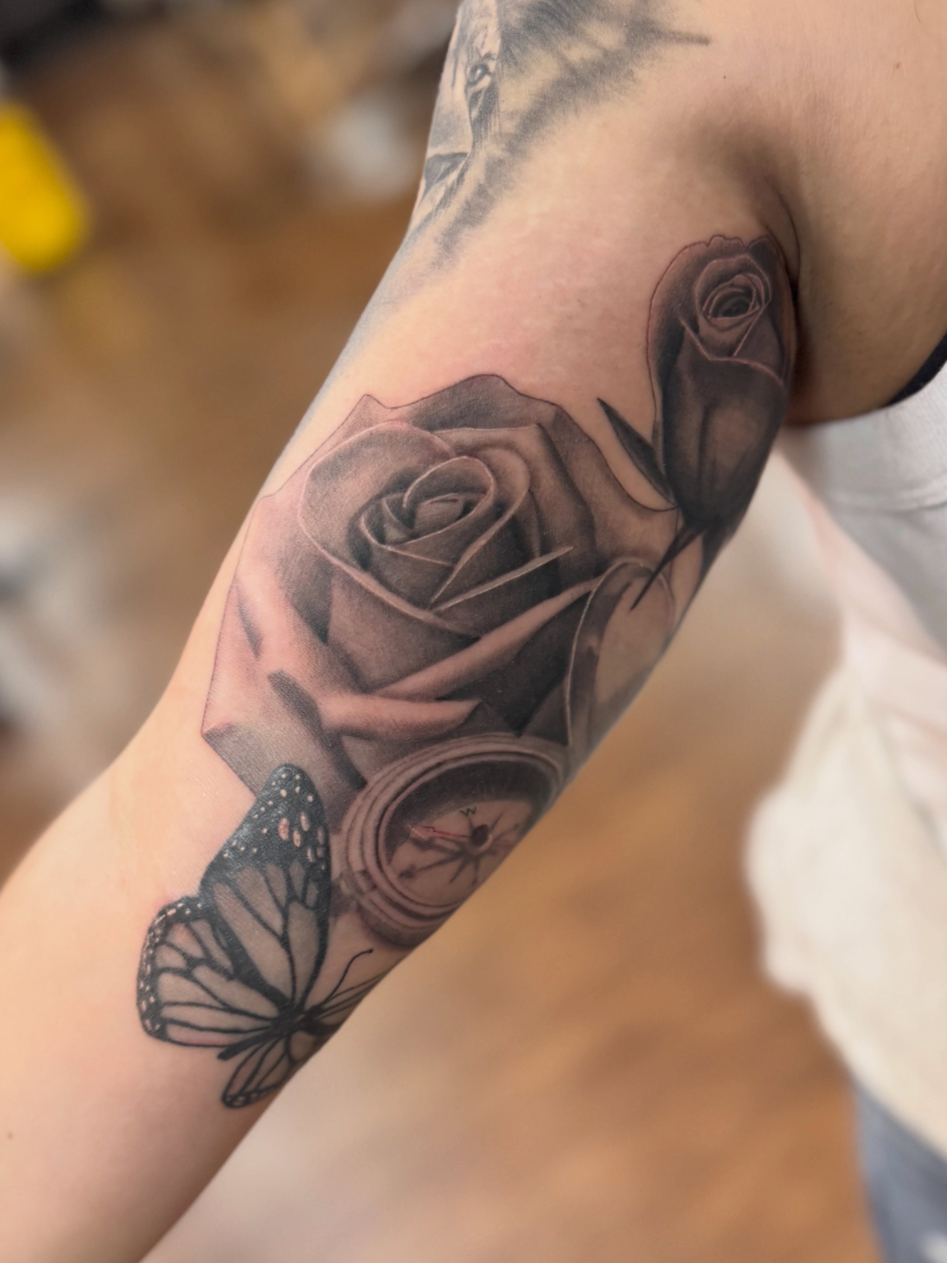 Tattoo by @tattoosbyjuju_ — realism, black_and_grey