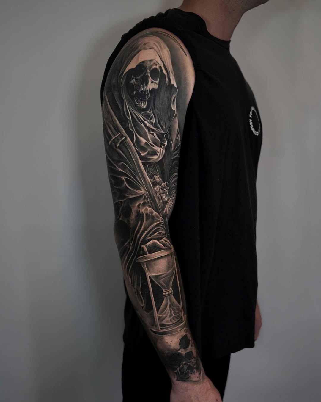 Tattoo by @facundogiltattoo — black_and_grey, realism