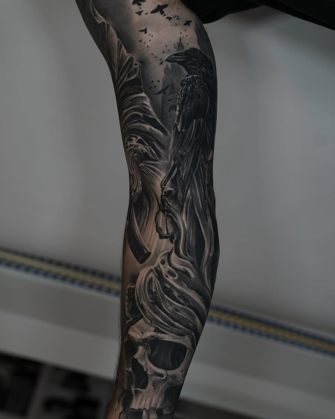Tattoo by @facundogiltattoo — realism, dark_realism