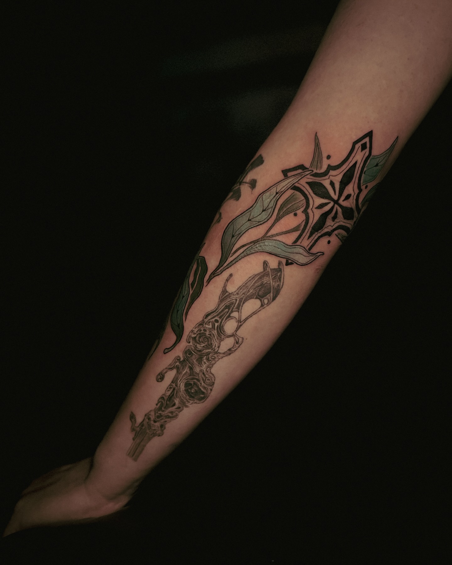 Tattoo by @marytattooing — geometric, ornamental
