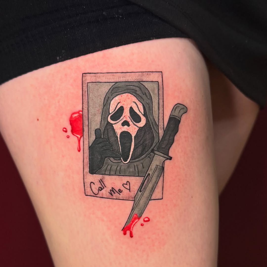Tattoo by @inkedbybanti — illustrative, trash_polka