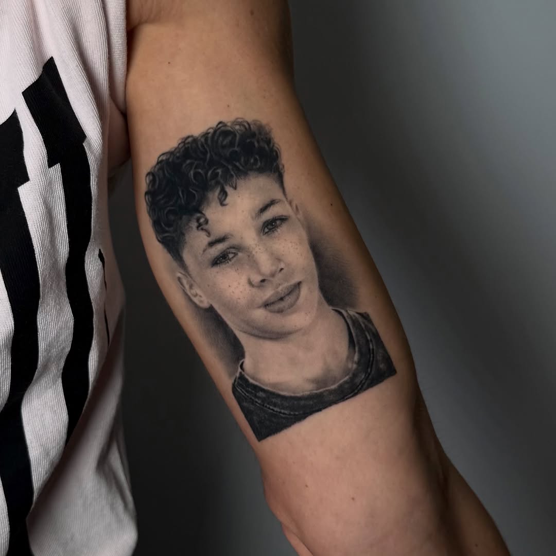 Tattoo by @leahross_tattoo — realism, black_and_grey