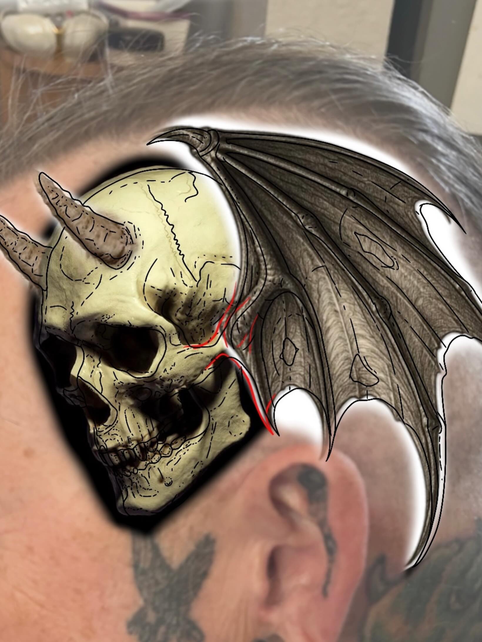 Tattoo by @tink_tattoos — dark_realism