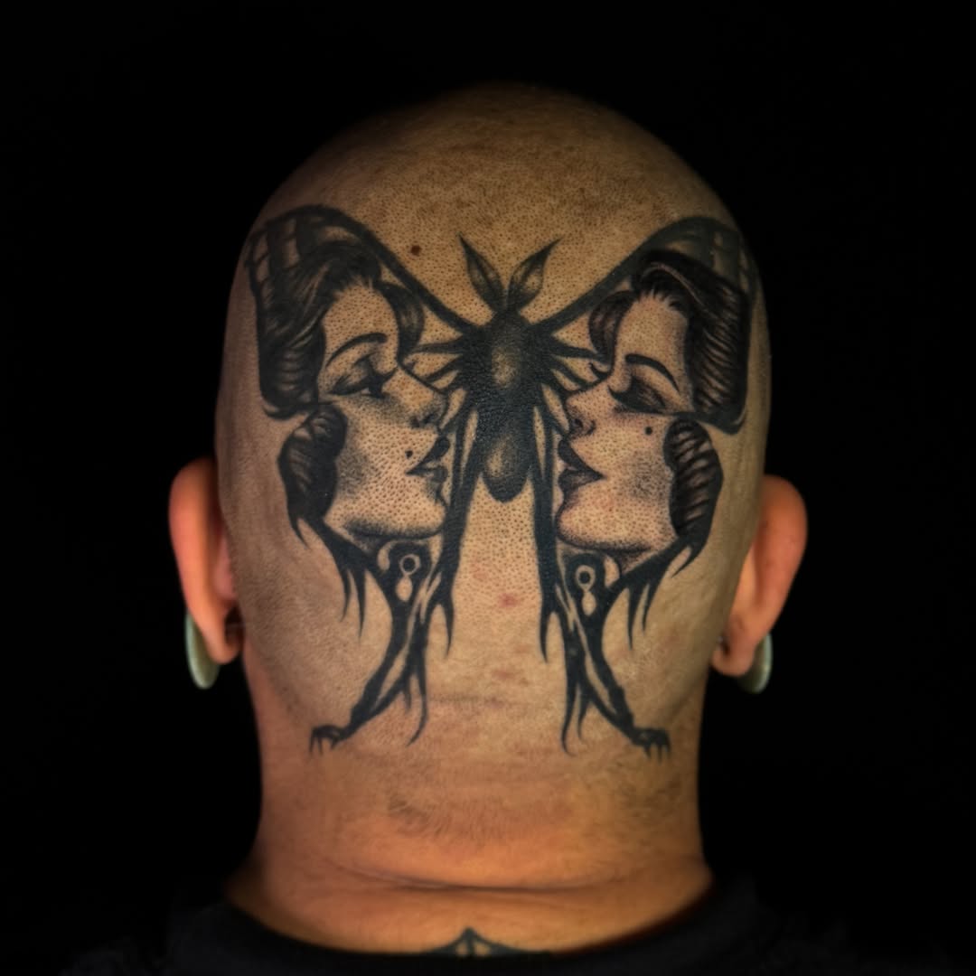 Tattoo by @miabarbatattoo โ dotwork, black_and_grey
