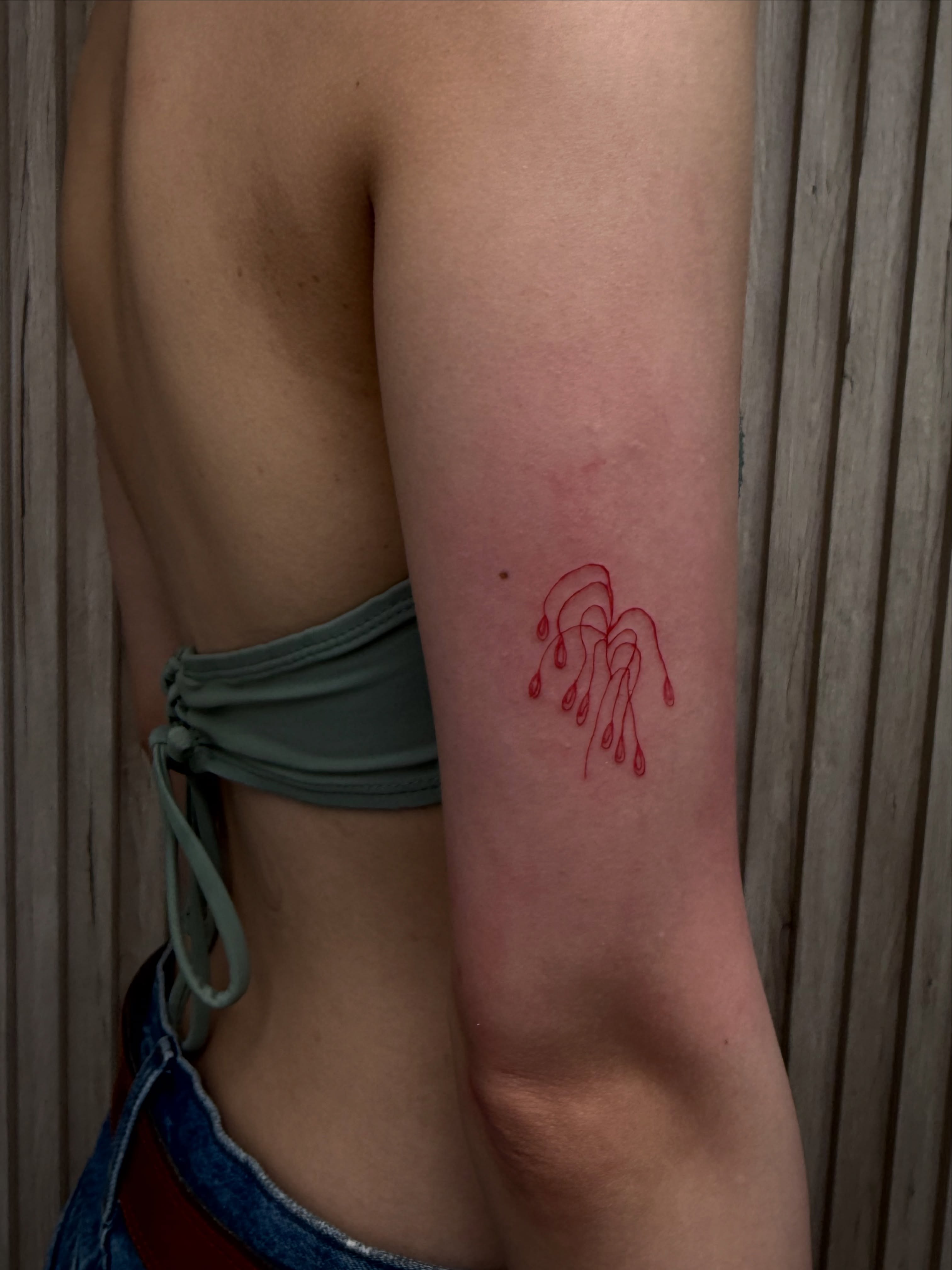 Tattoo by @enhancelevate — dotwork