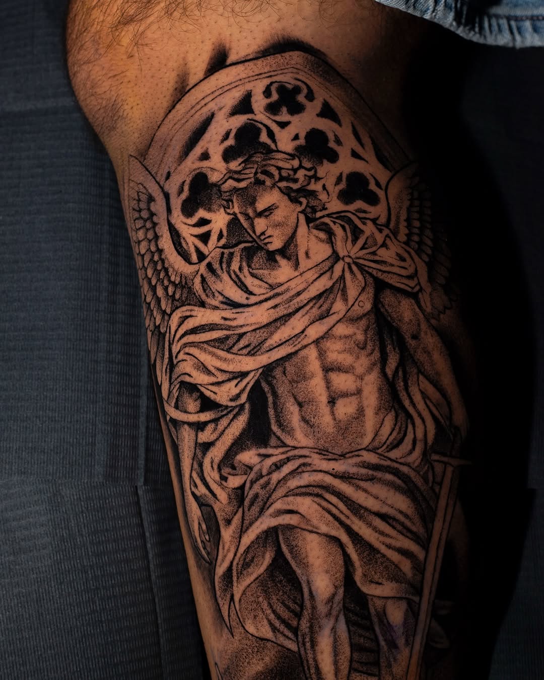 Tattoo by @javiink_rm — black_and_grey, realism