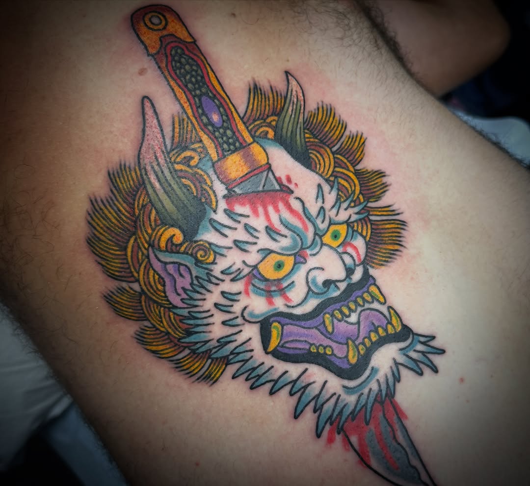Tattoo by @_wooderson_ — japanese_irezumi, neo_traditional