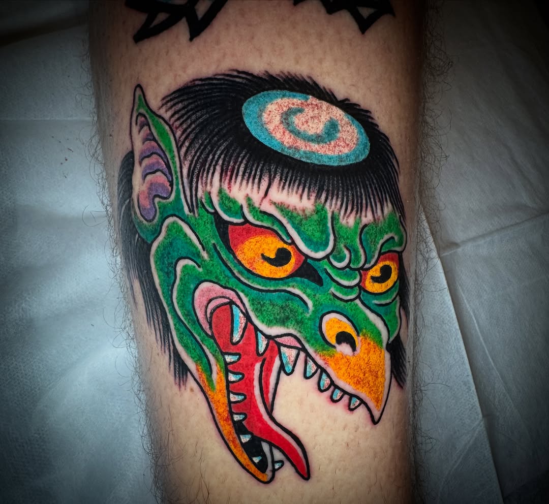 Tattoo by @_wooderson_ — japanese_irezumi, neo_traditional