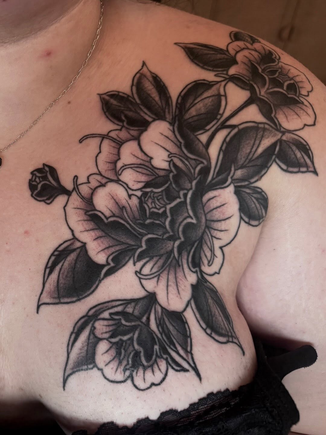 Tattoo by @espinaltattoos — black_and_grey, japanese_irezumi