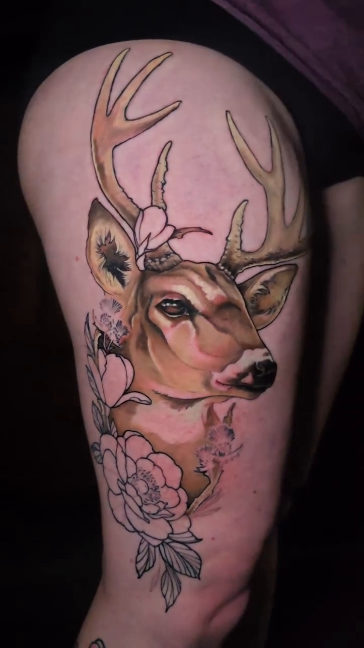 Tattoo by @ashcampbellsoup — realism, neo_traditional
