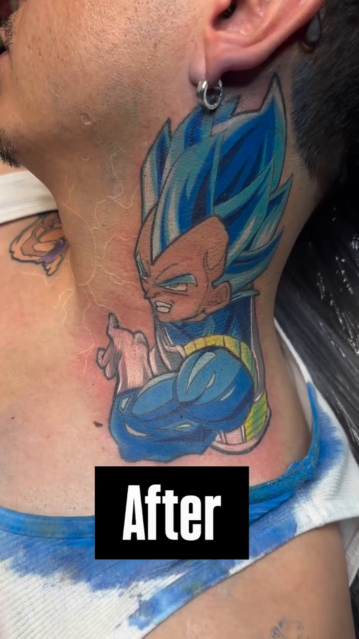Tattoo by @vital_tattoos — anime