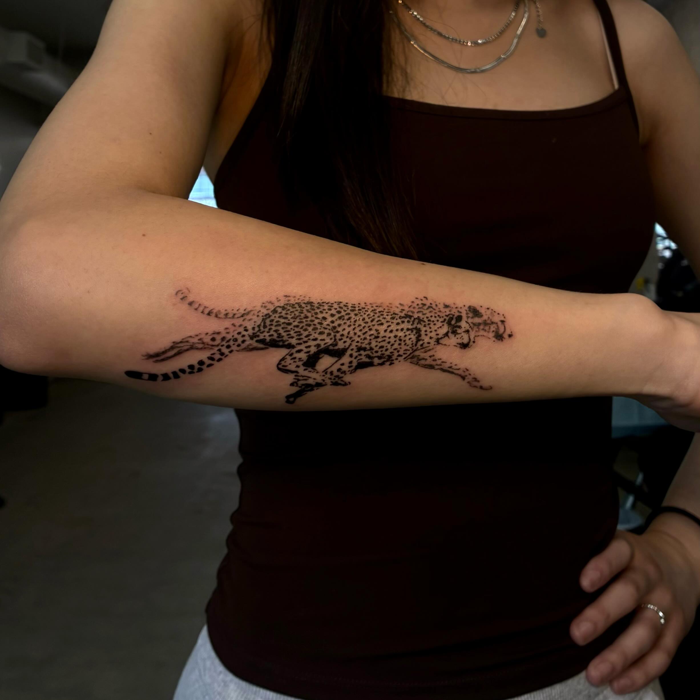 Tattoo by @smashyourboyy — dotwork
