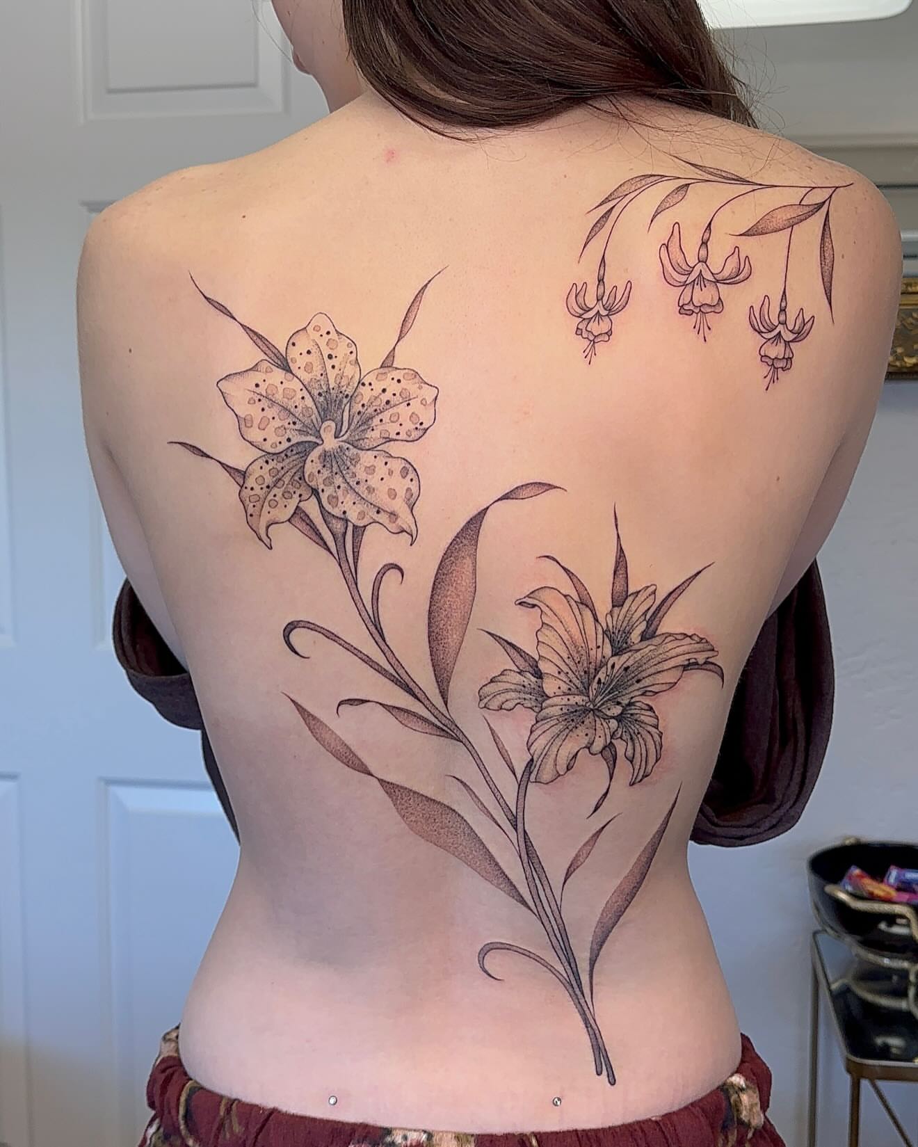 Tattoo by @chrystynamariee — fine_line, dotwork