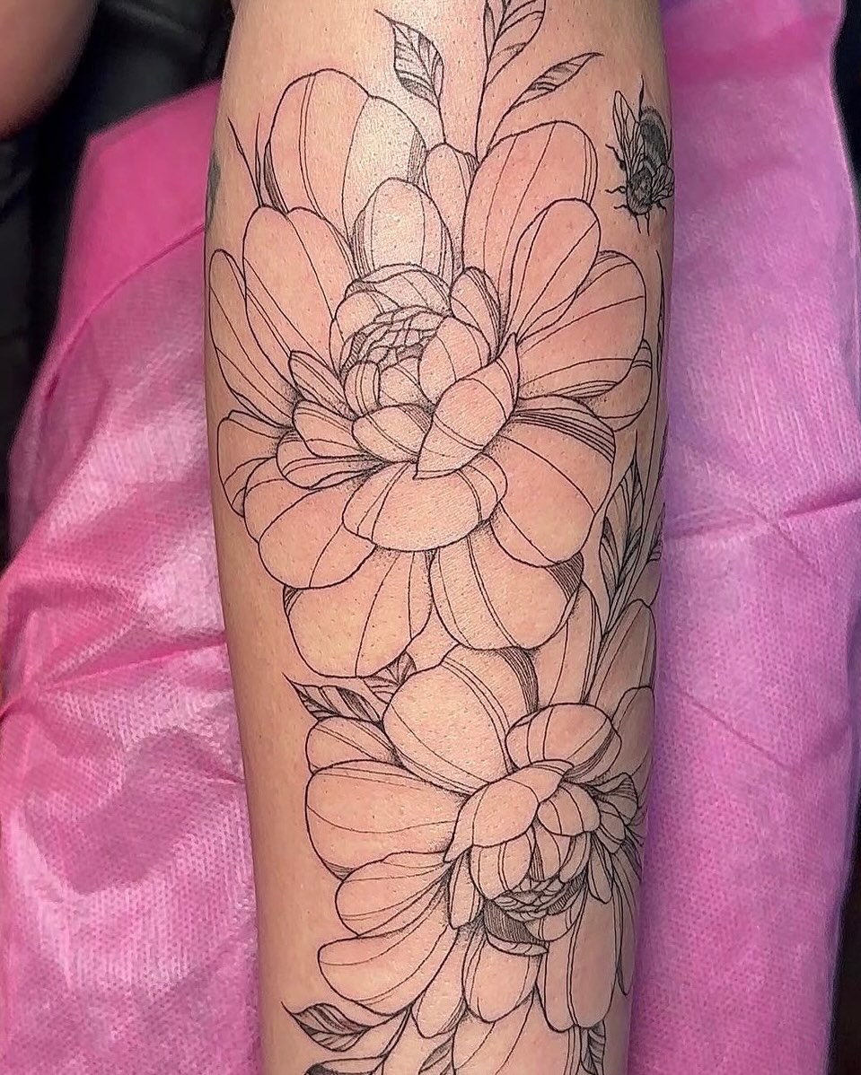 Tattoo by @chrystynamariee — fine_line