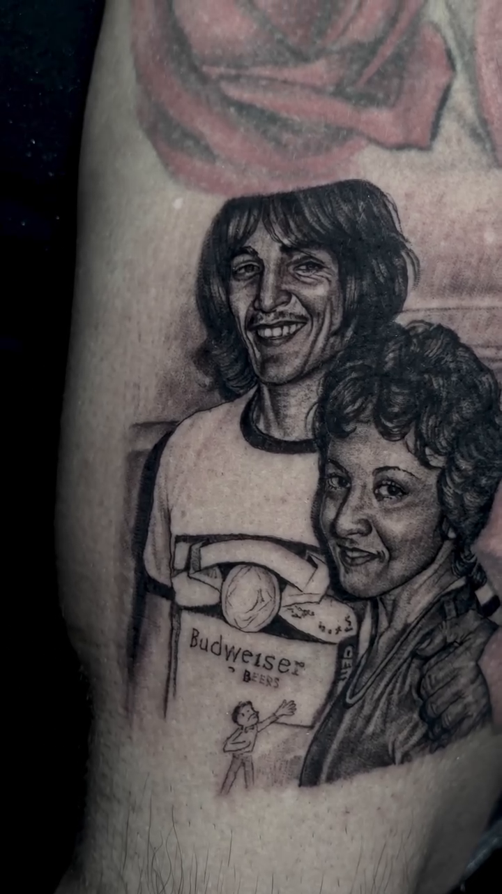 Tattoo by @jamesmoyertattoos — realism, black_and_grey
